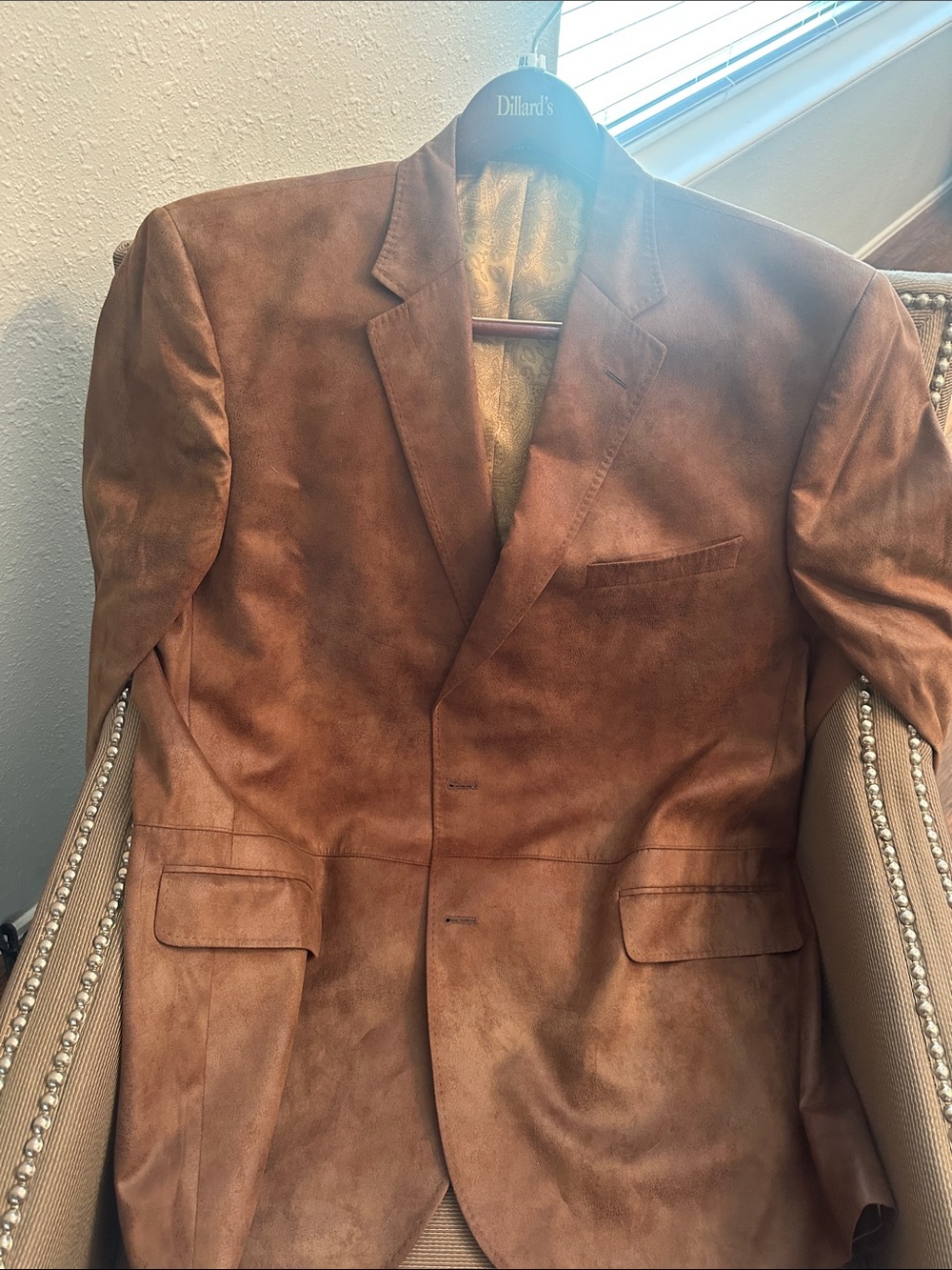 Daniel Cremieux Brown Suede Sport Coat